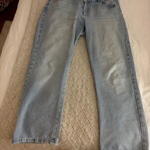 Garage Denim Slouchy Blue Jeans